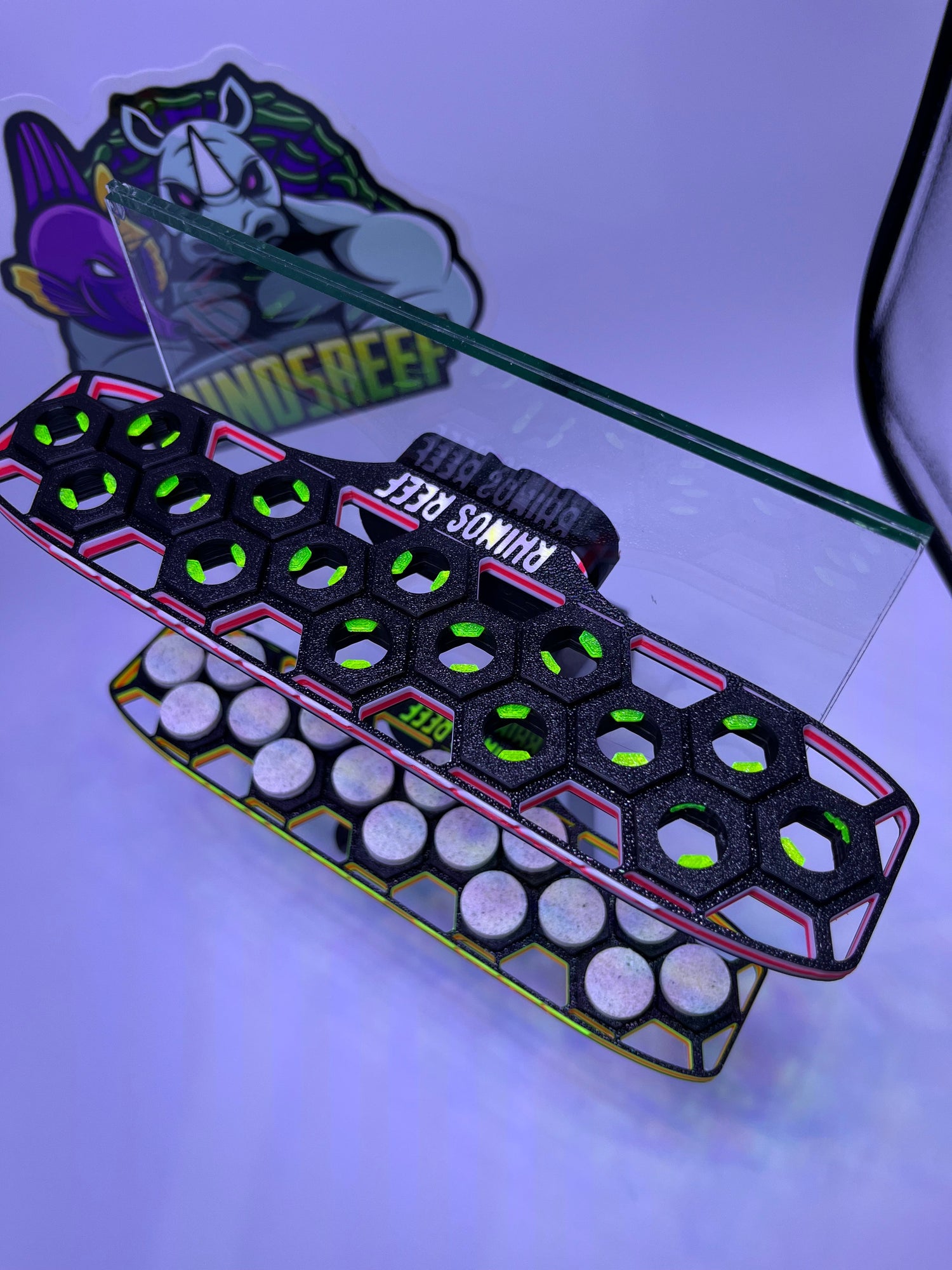 Frag racks and 3D printed parts