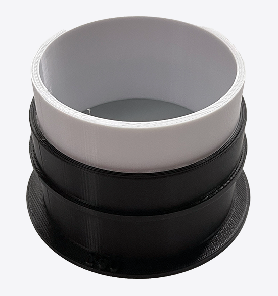 3" Copepod stackable sieve set